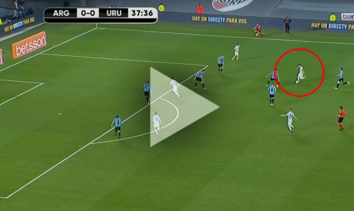 NIETYPOWY gol Leo Messiego z Urugwajem! [VIDEO]